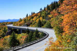 autumn, seasonal, Fall, Blue Ridge Parkway, Linn Cove Viaduct, highway