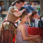 Hair Braiding Renaissance Festival