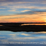 marsh sunrise coastal outer banks nc