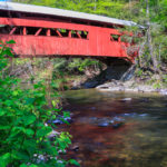 Red Covered Bridge Pennsylvania