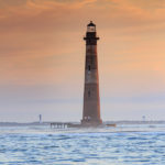 Morris Island Lighthouse, Folly Beach, South Carolina, SC