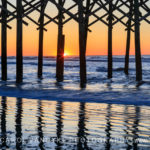 Sunrise Folly Beach Pier, South Carolina